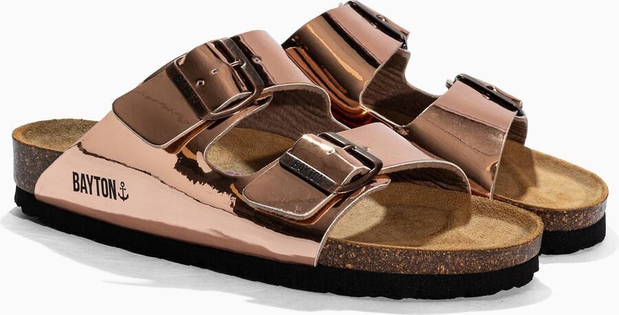 Bayton Muiltjes 'ATLAS' beige rose-goud - Foto 4