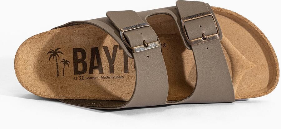 Bayton Muiltjes 'Atlas' taupe zwart - Foto 5