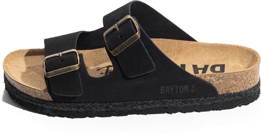 Bayton Muiltjes 'BENALLA' sand zwart