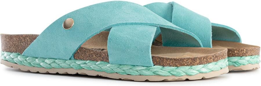 Bayton Muiltjes 'Burgos' turquoise bruin - Foto 5