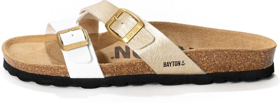 Bayton Muiltjes 'CLEO' sand lichtbruin wit