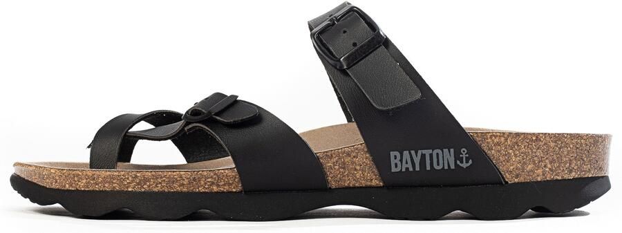 Bayton Muiltjes 'Diane' stone grey zwart