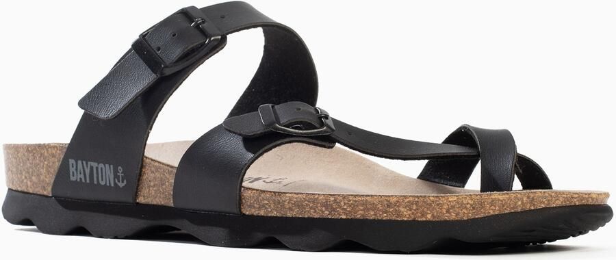 Bayton Muiltjes 'Diane' stone grey zwart - Foto 4