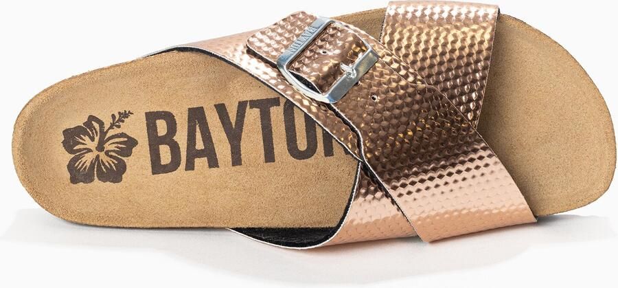 Bayton Muiltjes 'ERA' rose-goud zwart - Foto 5