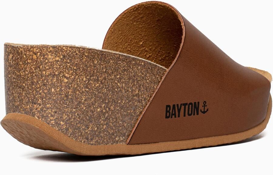 Bayton Muiltjes 'Fuerte' beige camel zwart - Foto 2