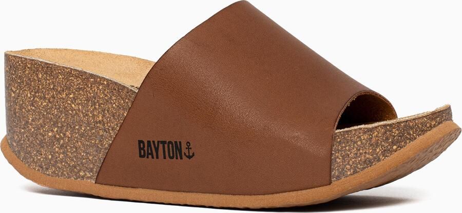 Bayton Muiltjes 'Fuerte' beige camel zwart - Foto 5