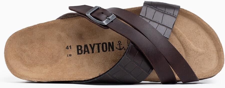 Bayton Muiltjes 'Gautier' chocoladebruin - Foto 6