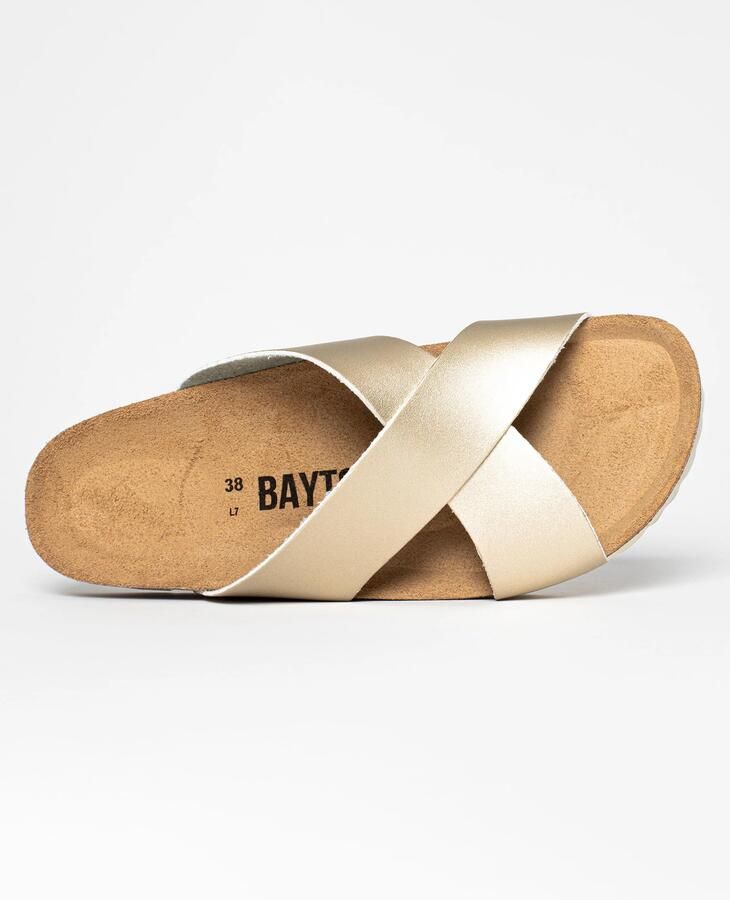 Bayton Muiltjes 'Gomera' goud zwart - Foto 6