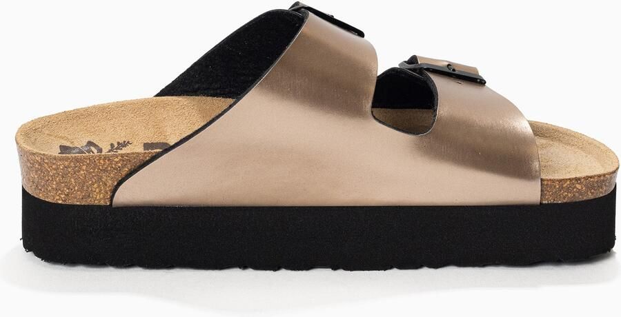 Bayton Muiltjes 'JAPET' beige brons zwart - Foto 6