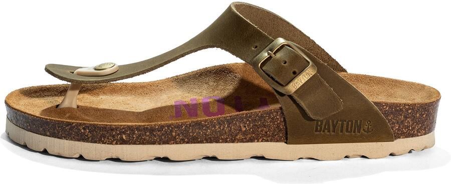 Bayton Muiltjes 'MERCURE' beige kaki