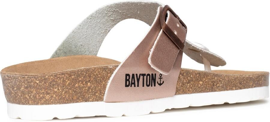 Bayton Muiltjes 'Mercure' rose-goud zwart wit - Foto 2