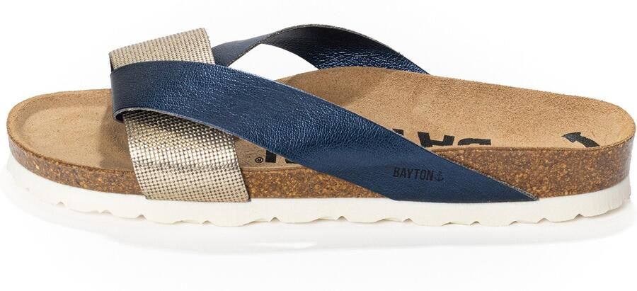 Bayton Muiltjes 'Mildura' navy goud