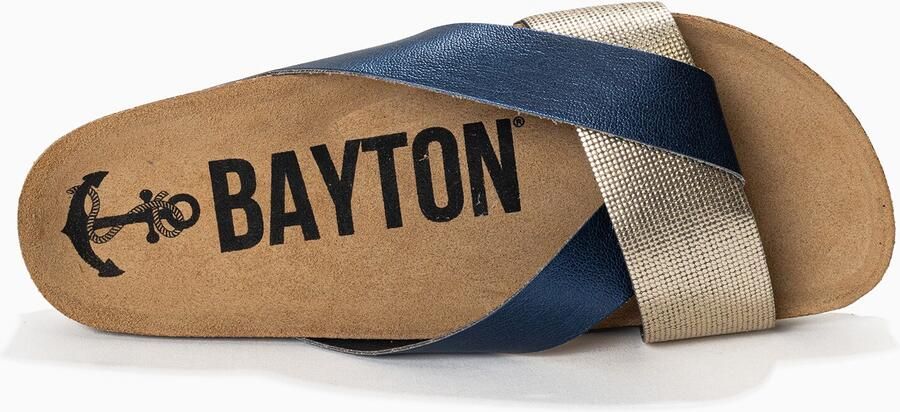 Bayton Muiltjes 'Mildura' navy goud - Foto 4