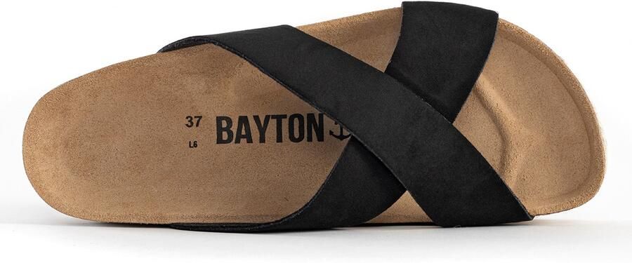 Bayton Muiltjes 'Penelope' beige zwart - Foto 3