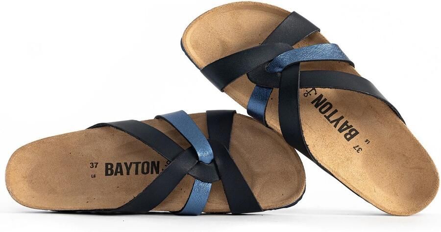 Bayton Muiltjes 'Santander' blauw zwart - Foto 3