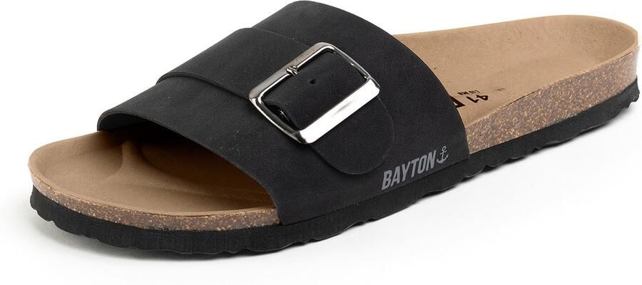 Bayton Muiltjes 'Sombrero' zwart - Foto 3