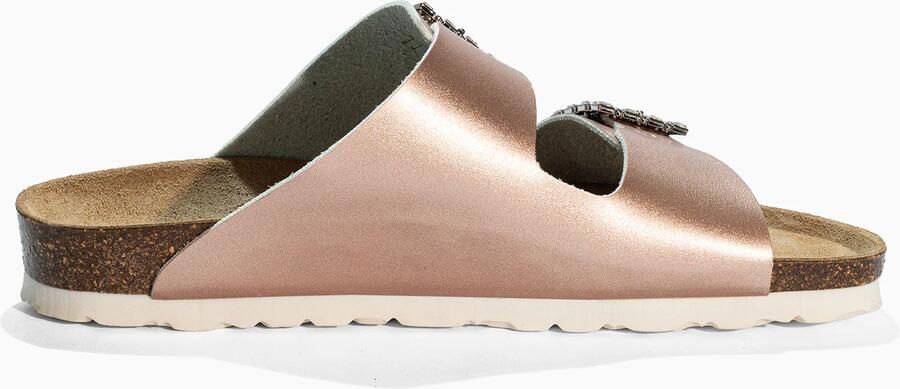Bayton Muiltjes 'STRASS ATLAS' bruin pink - Foto 6