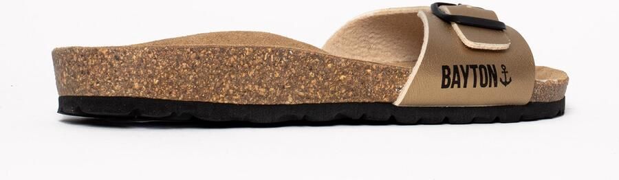 Bayton Muiltjes 'Zephyr' beige goud zwart - Foto 5