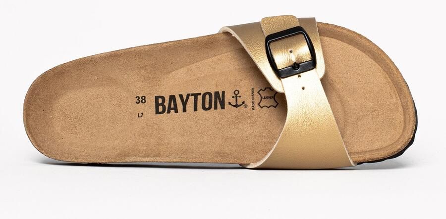 Bayton Muiltjes 'Zephyr' beige goud zwart - Foto 2