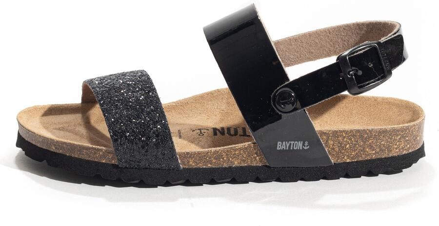Bayton Sandaal 'Abyss' zwart