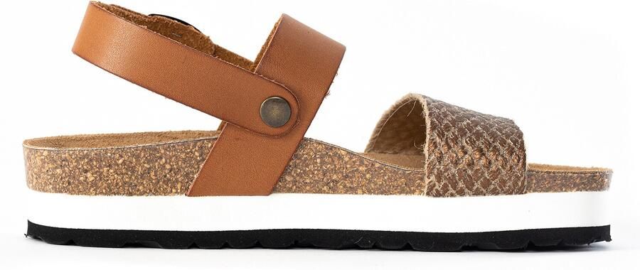 Bayton Sandaal 'Almeria' camel goud - Foto 4