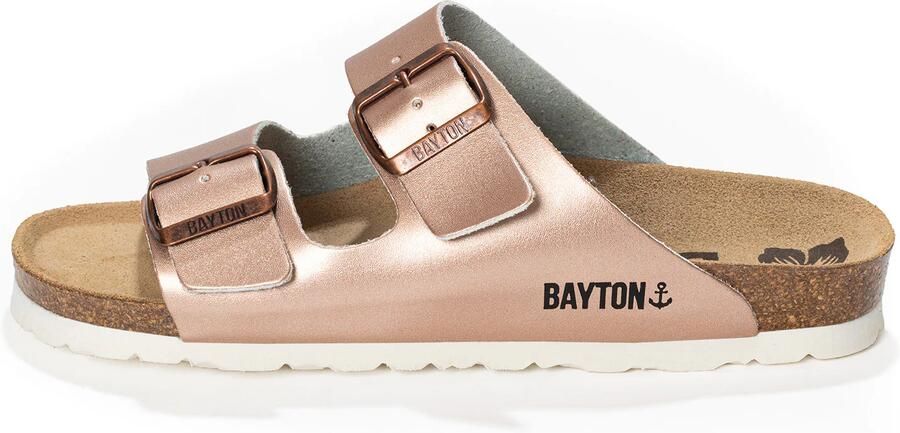 Bayton Sandaal 'Athena' pink zwart
