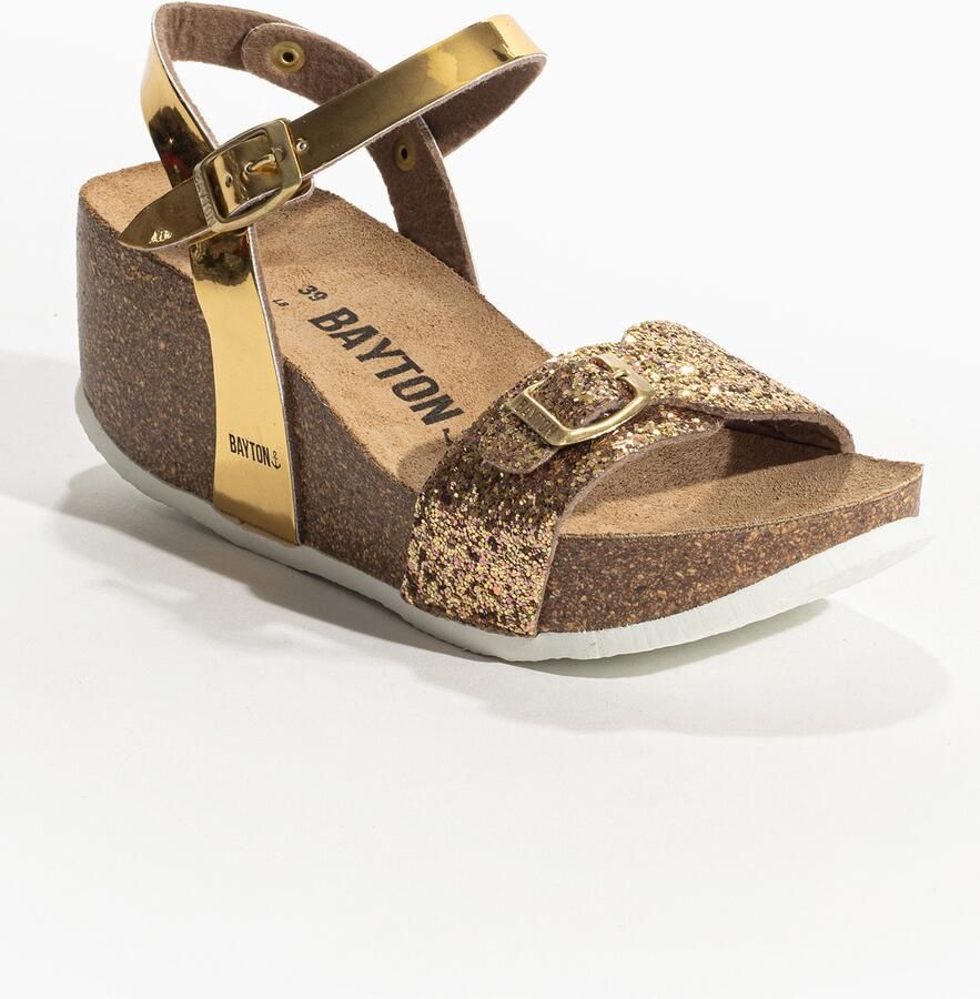 Bayton Sandaal 'AVON' goud - Foto 2