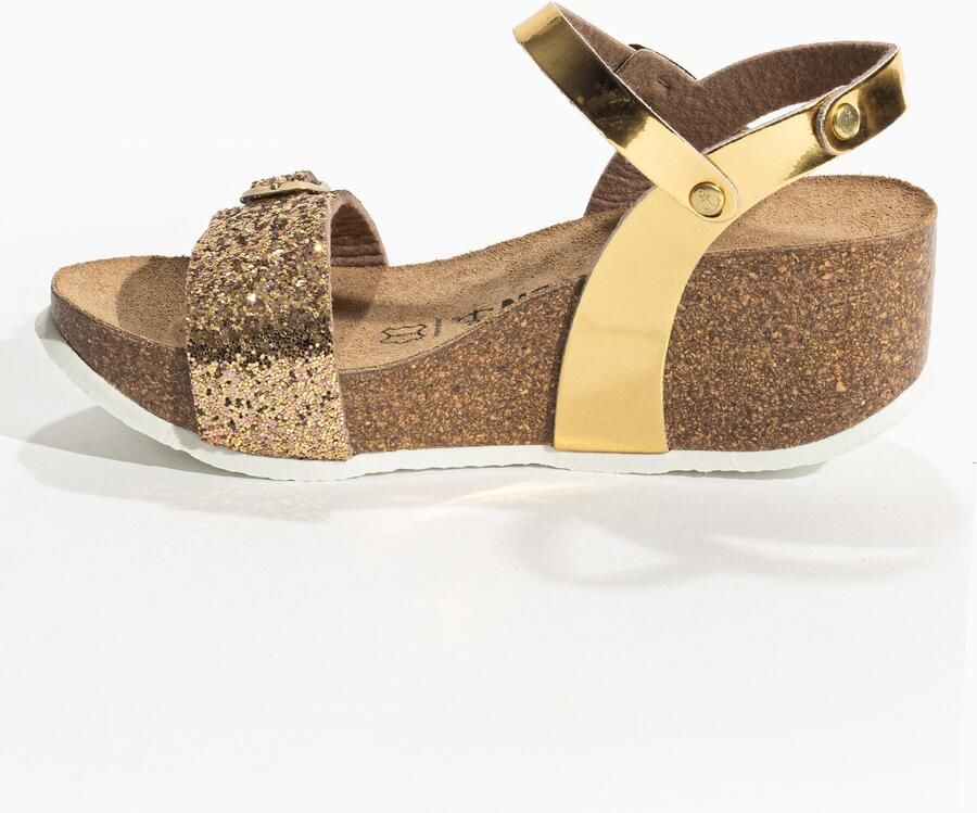 Bayton Sandaal 'AVON' goud - Foto 5