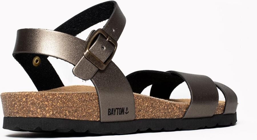 Bayton Sandaal bruin brons zwart - Foto 2