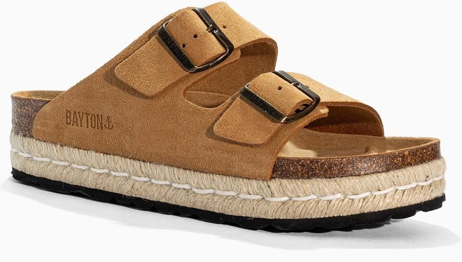 Bayton Sandaal camel bruin - Foto 3