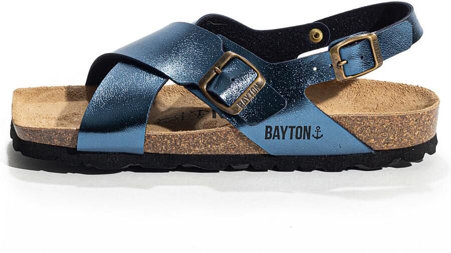 Bayton Sandaal 'Cantabrie' blauw zwart - Foto 1