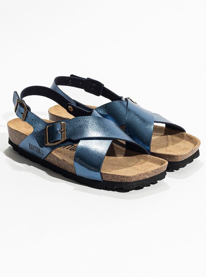 Bayton Sandaal 'Cantabrie' blauw zwart - Foto 6