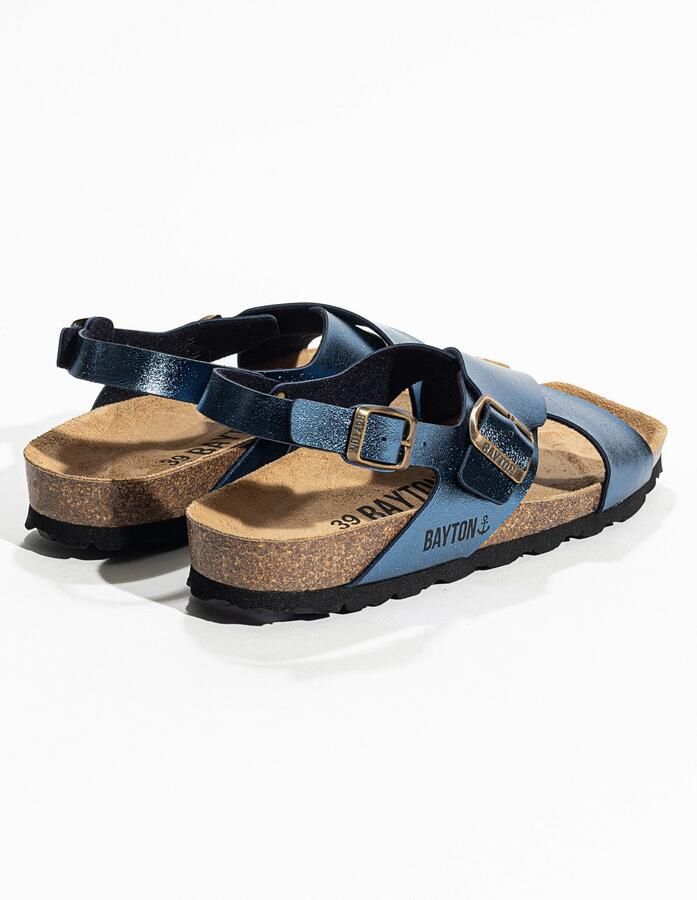 Bayton Sandaal 'Cantabrie' blauw zwart - Foto 4