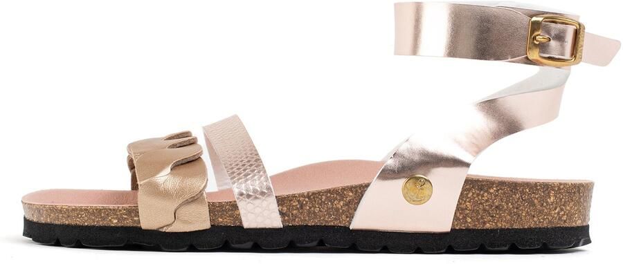 Bayton Sandaal 'Capucine' goud rose-goud