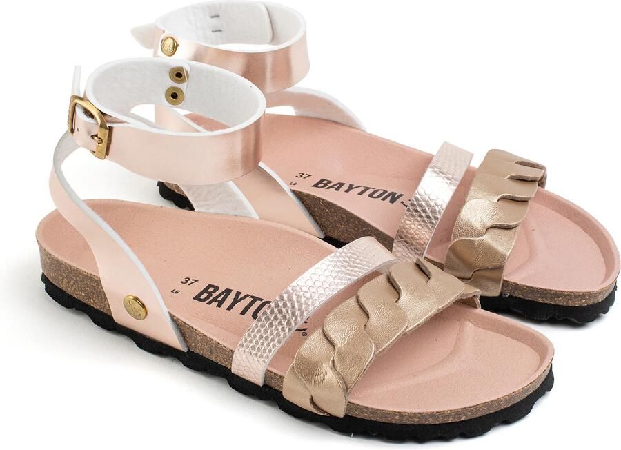 Bayton Sandaal 'Capucine' goud rose-goud - Foto 2