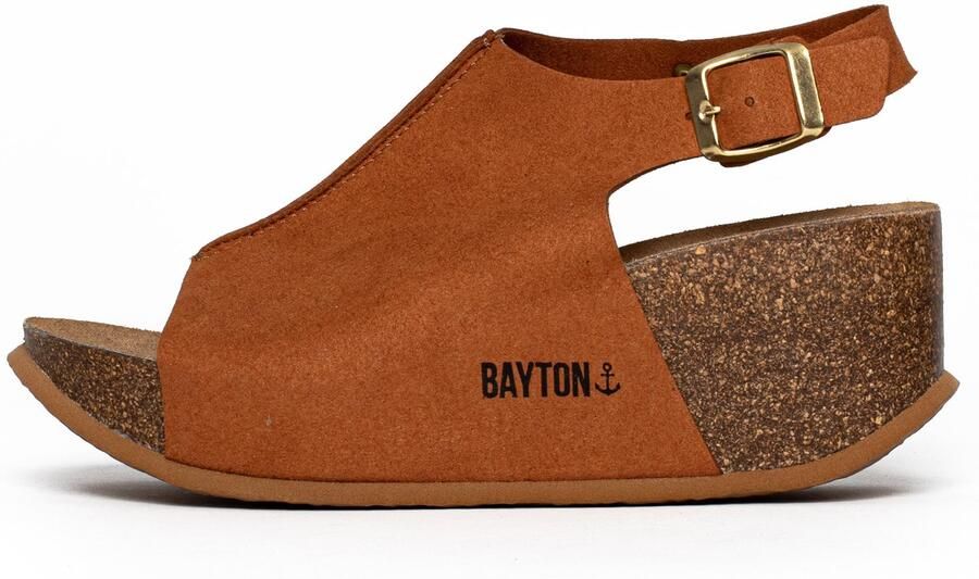 Bayton Sandaal 'Cruz' cognac