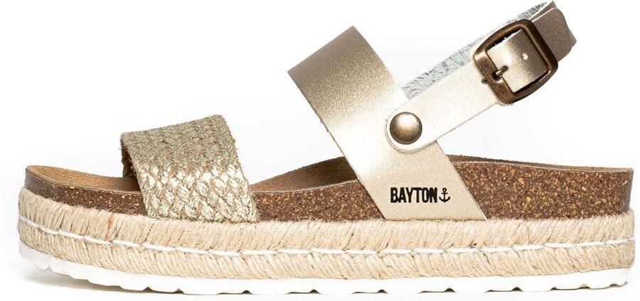 Bayton Sandaal 'Gaceo' beige goud wit