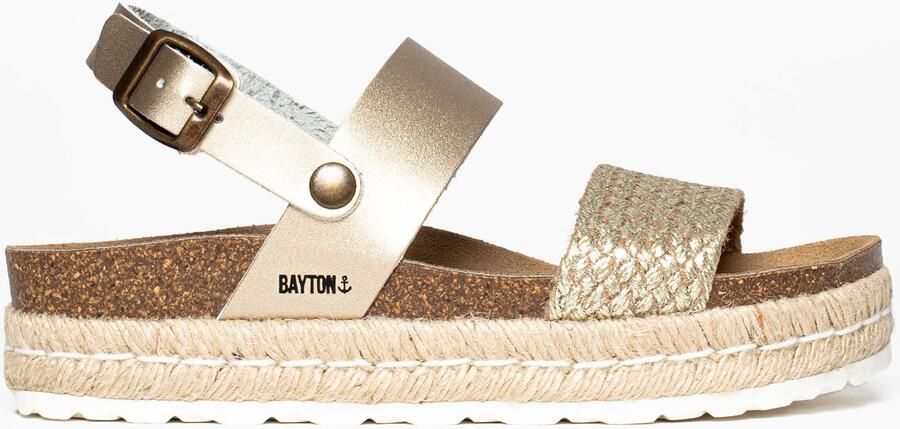 Bayton Sandaal 'Gaceo' beige goud wit - Foto 5