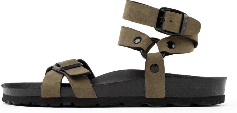 Bayton Sandaal 'Galaxie' kaki