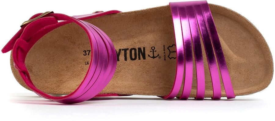 Bayton Sandaal 'Gipsy' neonroze - Foto 4