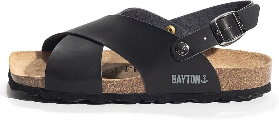 Bayton Sandaal grijs zwart