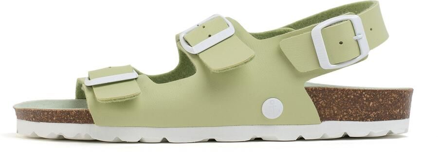 Bayton Sandaal groen wit