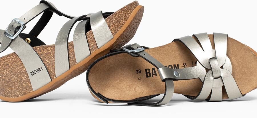 Bayton Sandaal 'Lanzarote' grijs - Foto 6