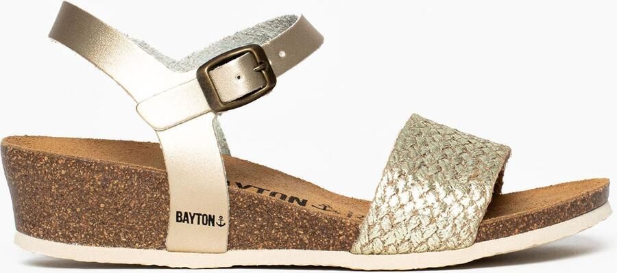 Bayton Sandaal 'LEGANES' goud - Foto 6