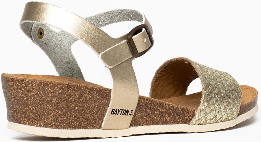 Bayton Sandaal 'LEGANES' goud - Foto 2