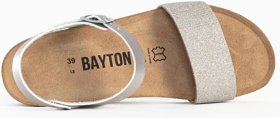 Bayton Sandaal 'LEGANES' zilver - Foto 5