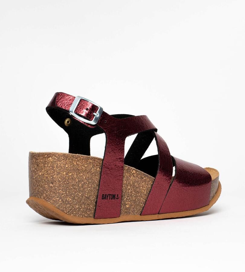Bayton Sandaal 'Malaga' bordeaux - Foto 4