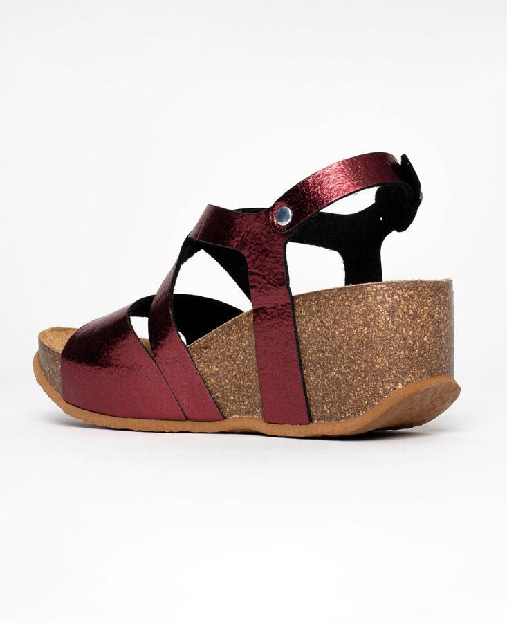Bayton Sandaal 'Malaga' bordeaux - Foto 6