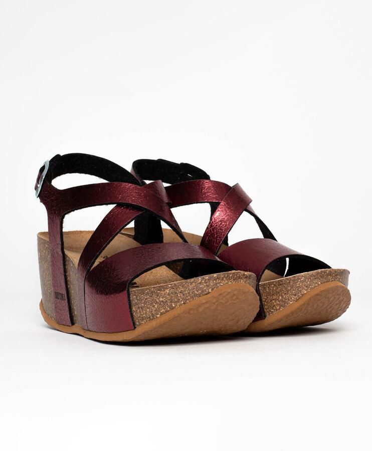 Bayton Sandaal 'Malaga' bordeaux - Foto 5