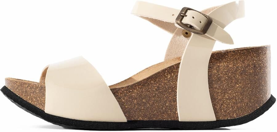 Bayton Sandaal 'Maya' offwhite